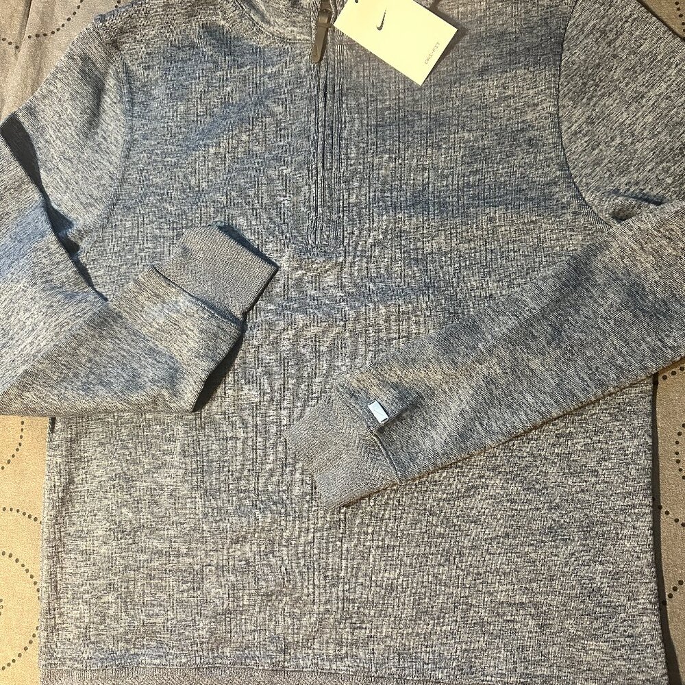 NIKE GOLF PULLOVER JACKET SIZE M MEN COMPARE WITH TIGER WOODS NWT $105.00